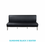 black and white furniture 3 seater
