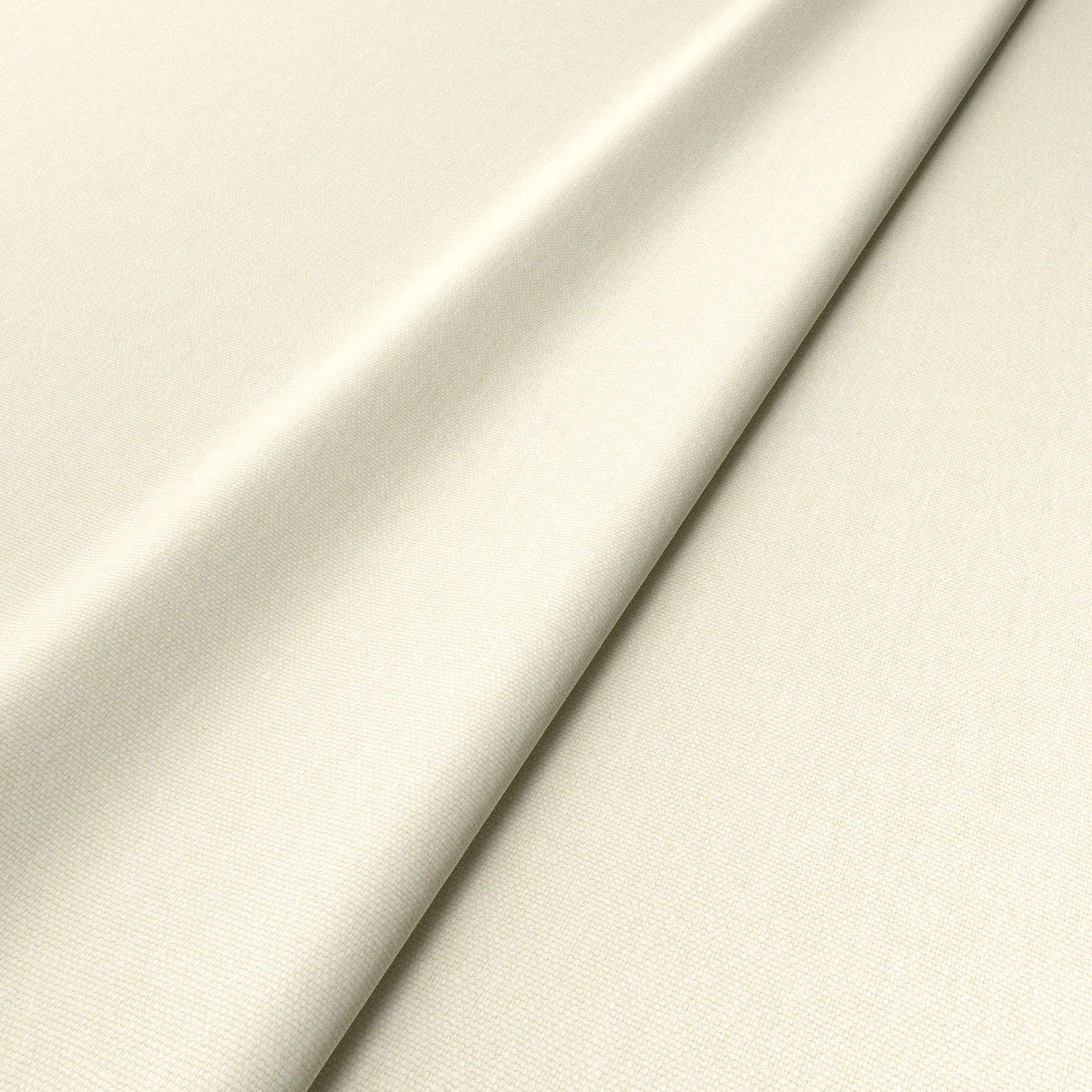 Round ivory linen