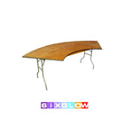 CURVE WOOD TABLE