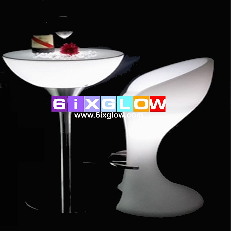 LED 16 color glowing High chair